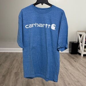 Carhartt Heather Blue Men's Short Sleeve Tee